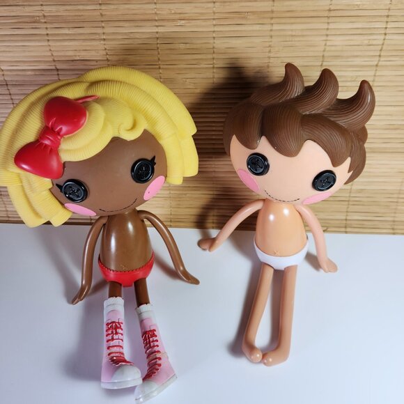 Lalaloopsy Dot Starlight and Forest Evergreen Lumber Jack Boy Dolls Full Size - Picture 2 of 14